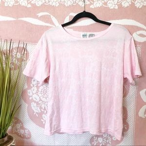 ↟ VINTAGE ↟ Jason Maxwell pastel pink tee